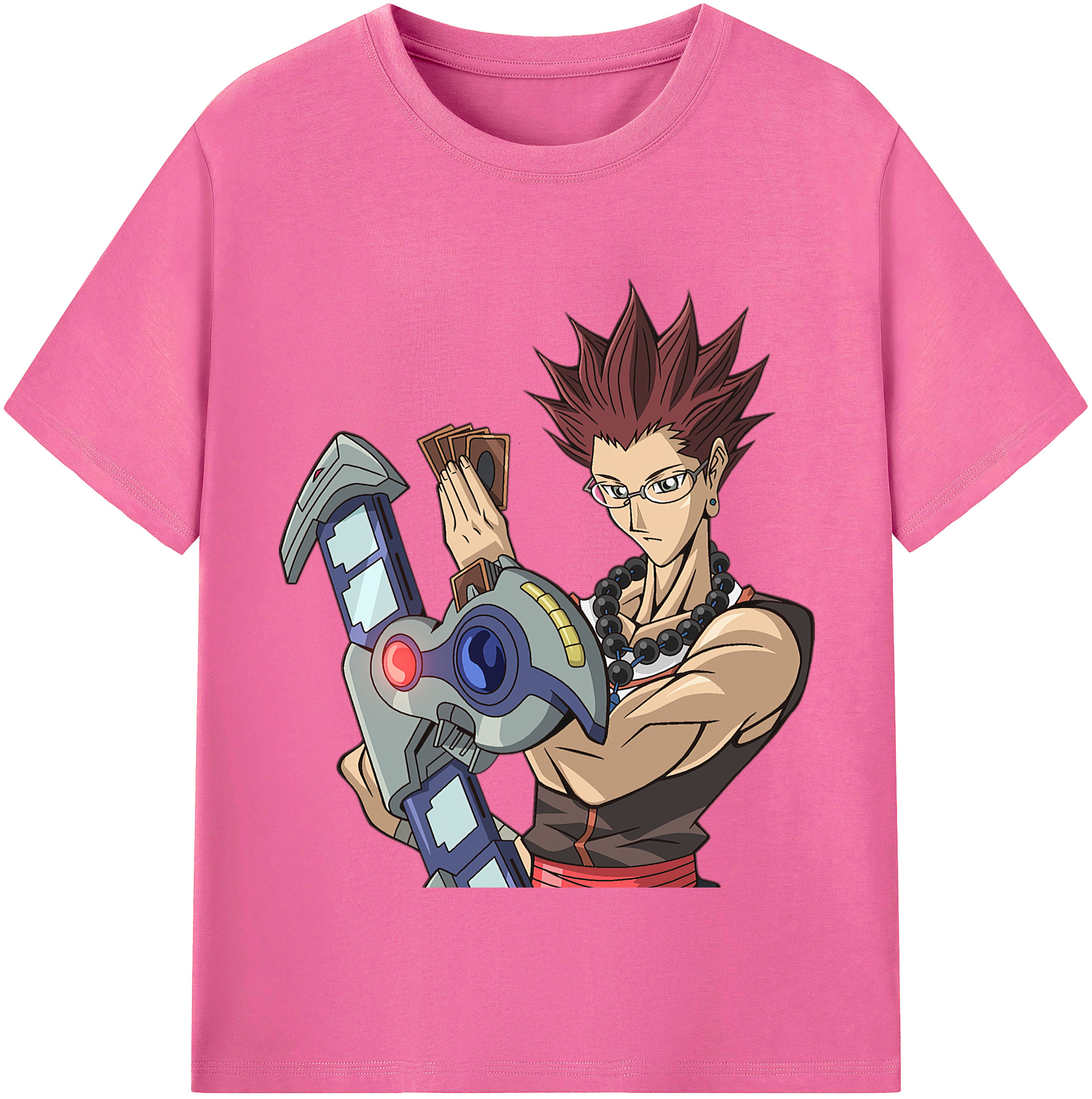 （画像用） 遊☆戯☆王 Yu-Gi-Oh! レディースカジュアルプリントTシャツ（綿100％）
